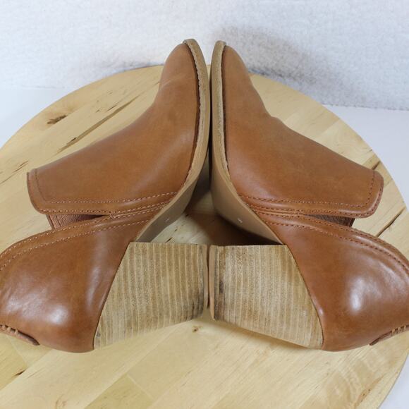 Jeffrey Campbell Ankle Boot Womens Size 8 Brown Leather Career Western Festival - Picture 5 of 10